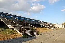 Лестничные марши к береговой платформе