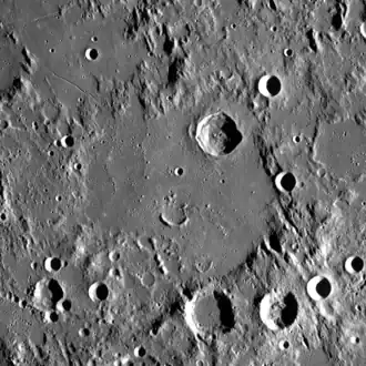Снимок зонда Lunar Reconnaissance Orbiter.