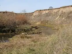 Река у деревни Передние Хирлепы