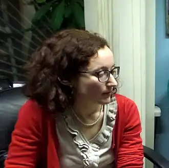 Литературный вечер Т. Хофманн в Русском ПЕН-центре. Москва, 03.04.2015