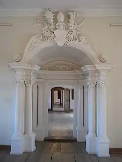 Анфилада замковых помещений