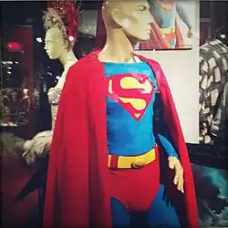 Костюм Кристофера Рива из фильма 1978 года «Супермен».