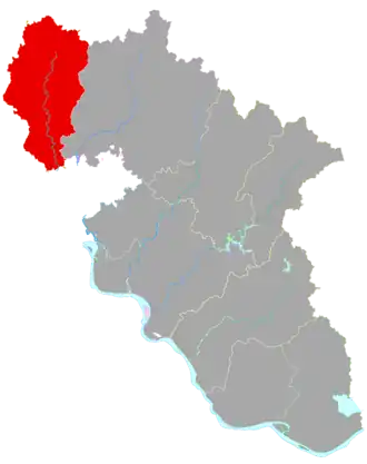 Хунъань на карте