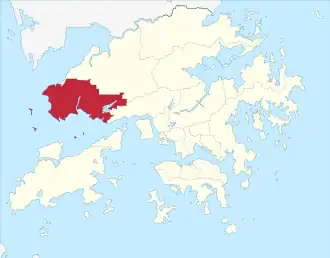 Тхюньмунь на карте