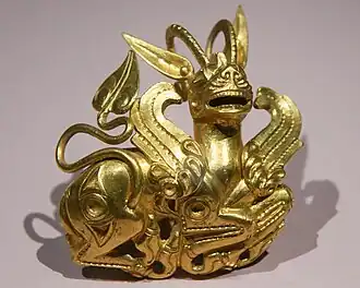 Рогатый лев, Амударьинский клад