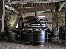 Пресс с горизонтальным колесом (XVII век)