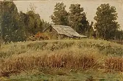 Шишкин И.И. «Домик на опушке» (около 1863)