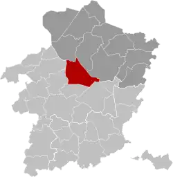 Расположение муниципалитета на карте провинции