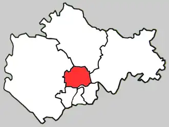 Хуайшан на карте