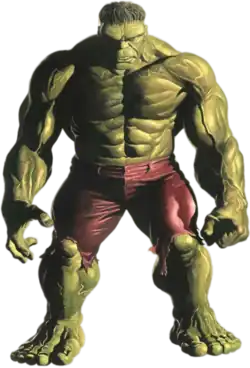 Халк на варианте обложки комикса Immortal Hulk #37 (Сентябрь 2020)Художник — Алекс Росс