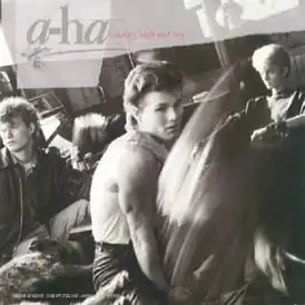 Обложка альбома a-ha «Hunting High and Low» (1985)
