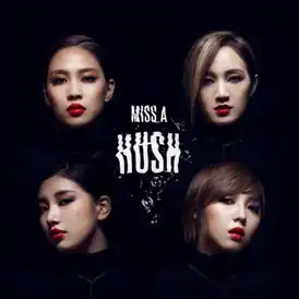 Обложка альбома Miss A «Hush» (2013)