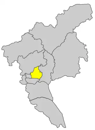 Тяньхэ на карте