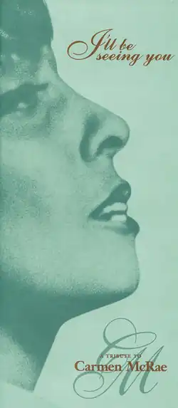 Обложка альбома Кармен Макрей «I’ll Be Seeing You» (1995)
