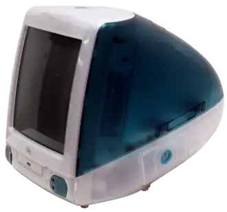 Slot loading iMac G3.