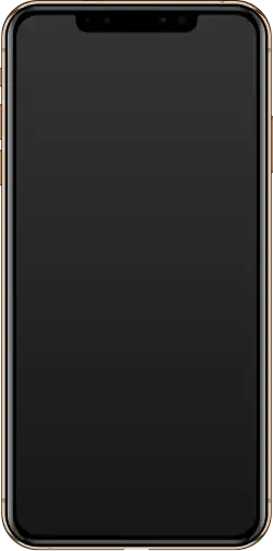 iPhone XS Max в золотом цветовом оформлении