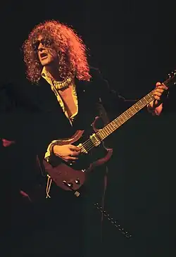 Ian Hunter на концерте Mott the Hoople. 1973