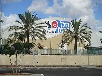 Blue Ice Арена. Фасад