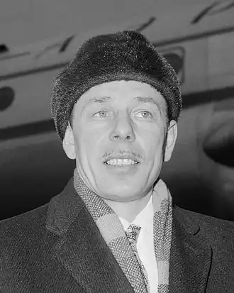 Игорь Бельский в Амстердаме в 1965 г.