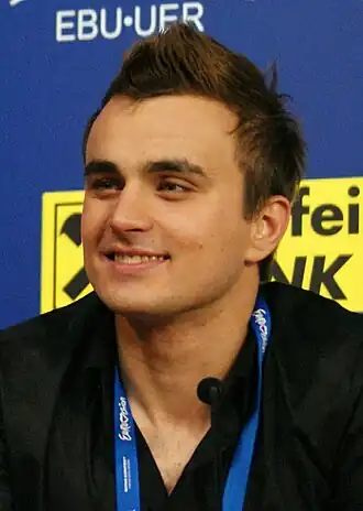 Игор Цукров на пресс-конференции Евровидения-2009