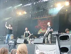 Концерт в 2007 году на Summerbreeze
