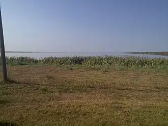 Динской залив в районе посёлка Ильич