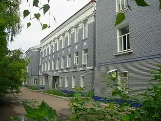 Здание Салаватского индустриального колледжа