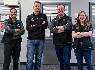 Слева направо: Проктор, Айзекман, Семброски, Арсено