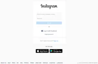Скриншот программы Instagram