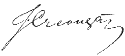 Изображение автографа