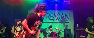 Выступление Iron Reagan в 2017 году