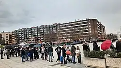 Очередь в планетарий Памплоны 29 декабря 2022 года