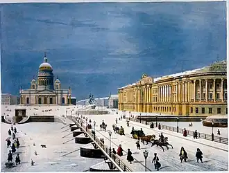 Наплавной Исаакиевский мост