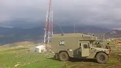 Израильская санитарная машина на базе Хамви. 5 декабря 2012.