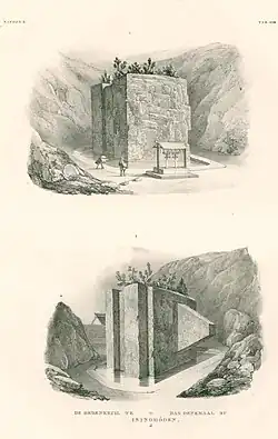 Иси но Ходэн в Nippon Зибольда