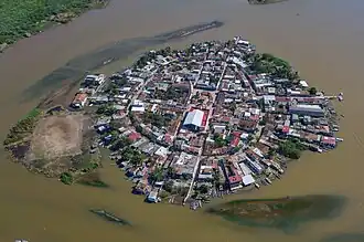 Вид на Мекскалтитан с воздуха