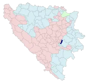 Община Источни-Стари-Град на карте