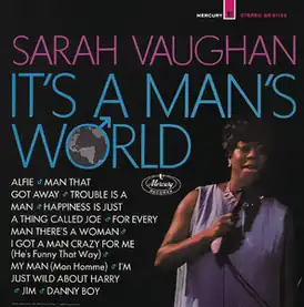 Обложка альбома Сары Воан «It’s a Man’s World» (1967)
