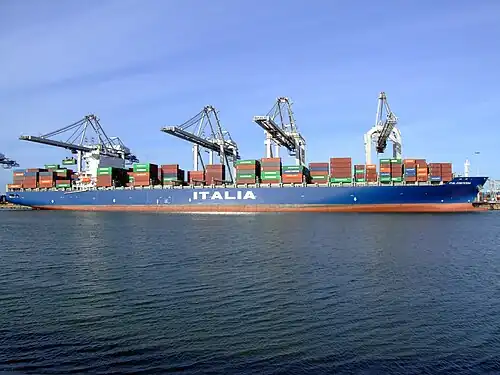 Контейнеровоз Ital Сontessa, 2007 год