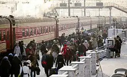 Фирменный поезд «Италмас».