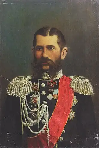 портрет работы Петра Бажанова, 1812 г.