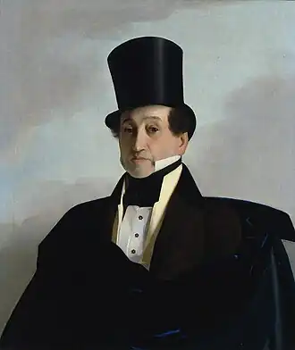 Портрет работы Фёдора Тулова, 1837-1838 г., Государственный Эрмитаж