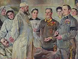 Доктор Шлаймер в санатории Леонишче