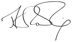 Изображение автографа