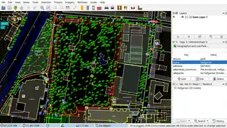 Скриншот программы JOSM