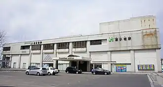 Здание станции Томакомай