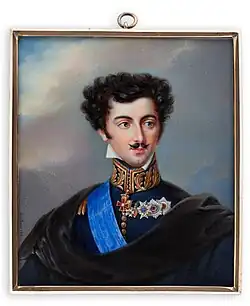 Оскар I в бытность кронпринцем