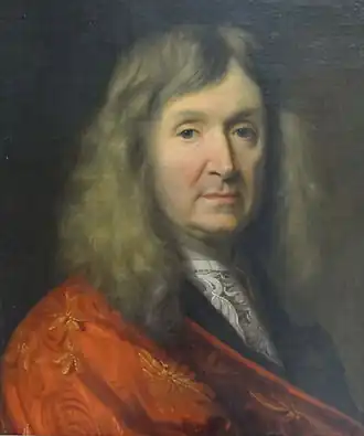 Портрет Тома Корнеля (1660-е годы) работы Якоба ван Лоо (Руанский музей)