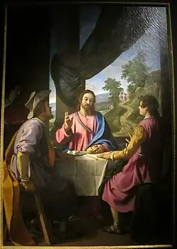 Ужин в Эммаусе. 1609. Частное собрание