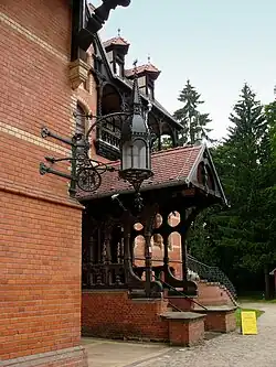 Крыльцо замка